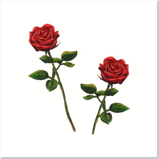 Red Roses Posters and Art